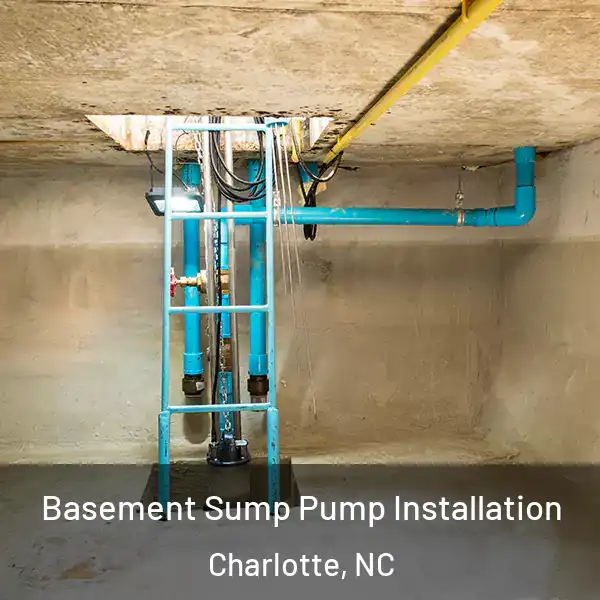  Basement Sump Pump Installation Charlotte, NC