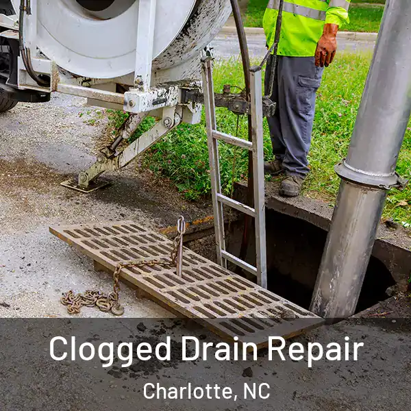  Clogged Drain Repair Charlotte, NC