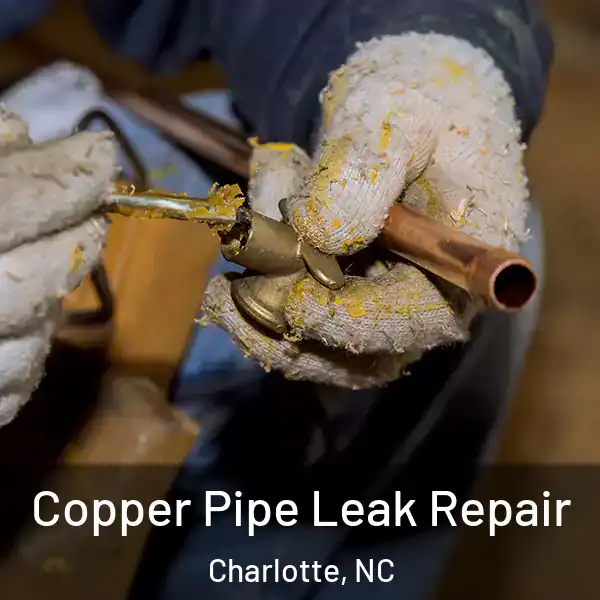  Copper Pipe Leak Repair Charlotte, NC